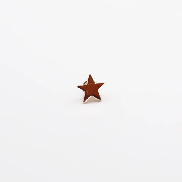 18k Yellow Gold Star Watch Charm - Picture 5 of 5